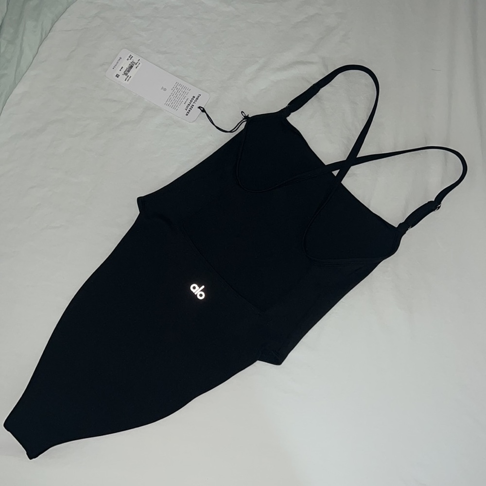 ALO Yoga Black Bodysuit